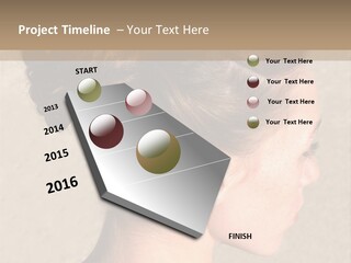 Red Bay Color PowerPoint Template
