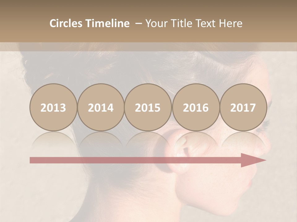 Red Bay Color PowerPoint Template