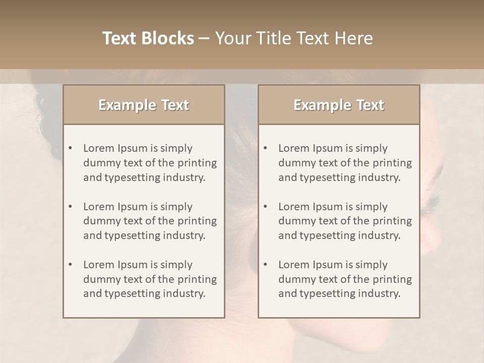 Red Bay Color PowerPoint Template