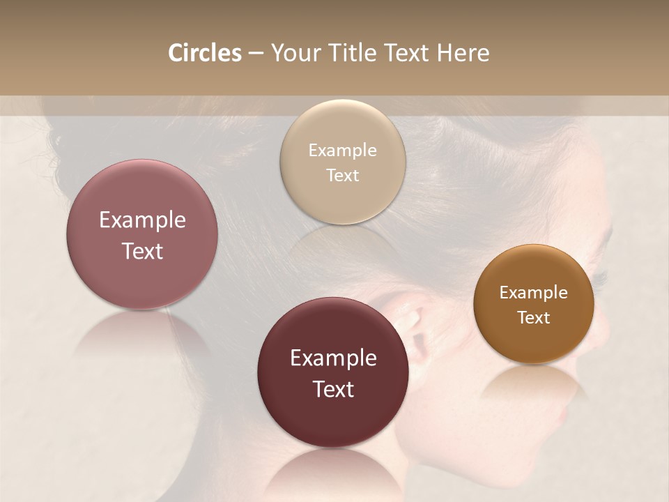 Red Bay Color PowerPoint Template