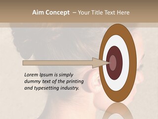 Red Bay Color PowerPoint Template