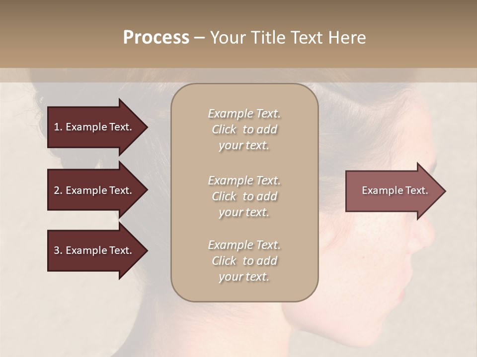 Red Bay Color PowerPoint Template