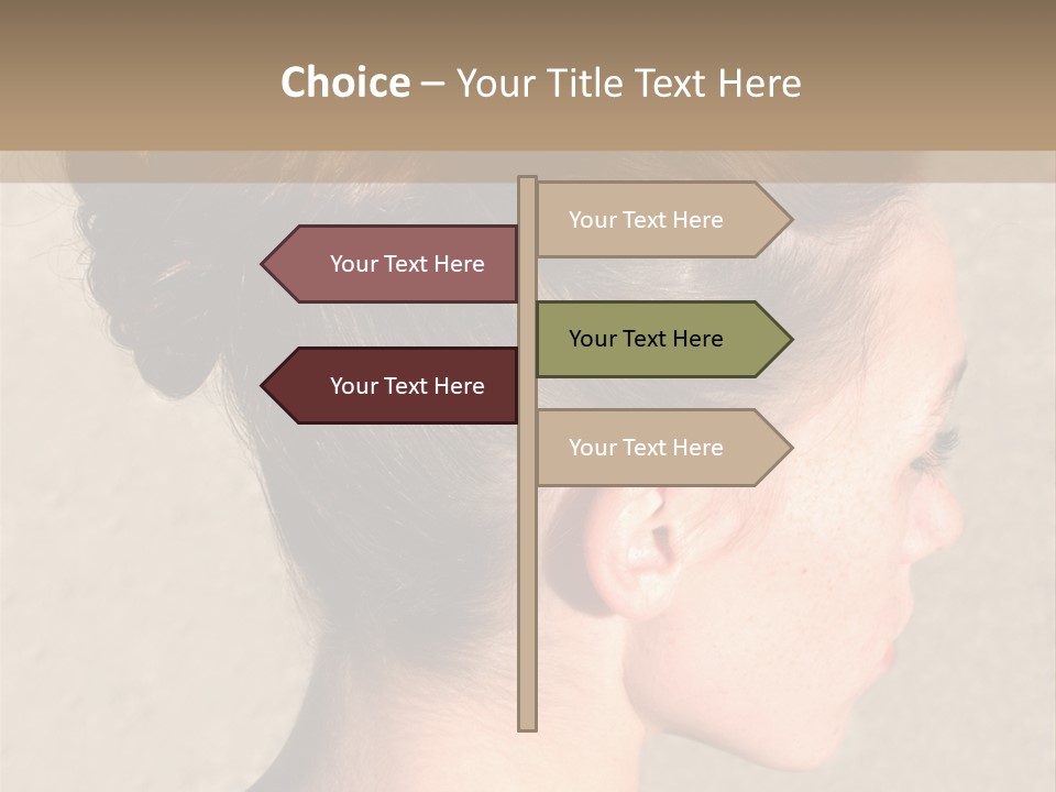 Red Bay Color PowerPoint Template