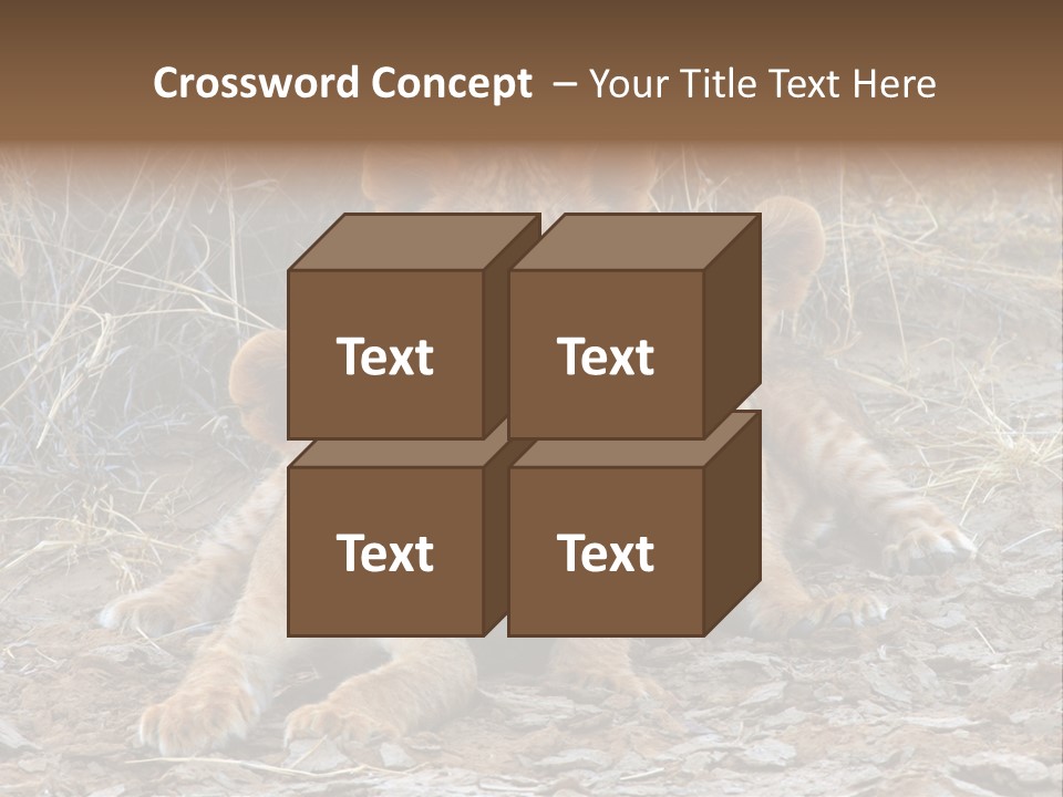 Jump Isolated Bay PowerPoint Template