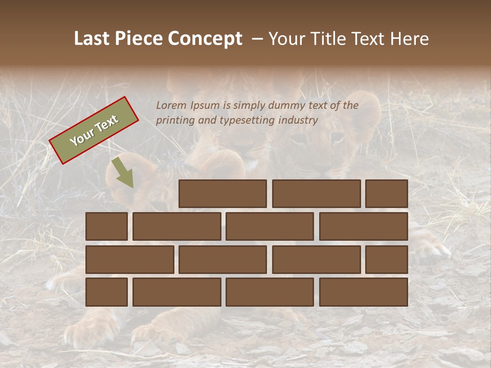 Jump Isolated Bay PowerPoint Template