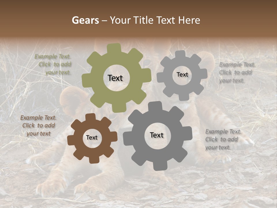 Jump Isolated Bay PowerPoint Template