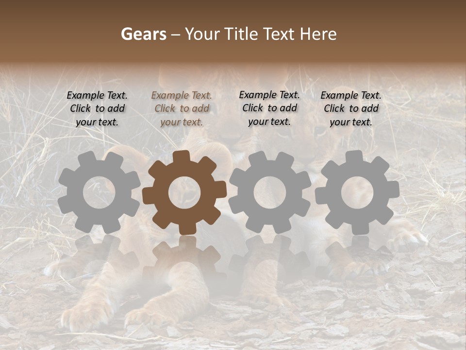 Jump Isolated Bay PowerPoint Template