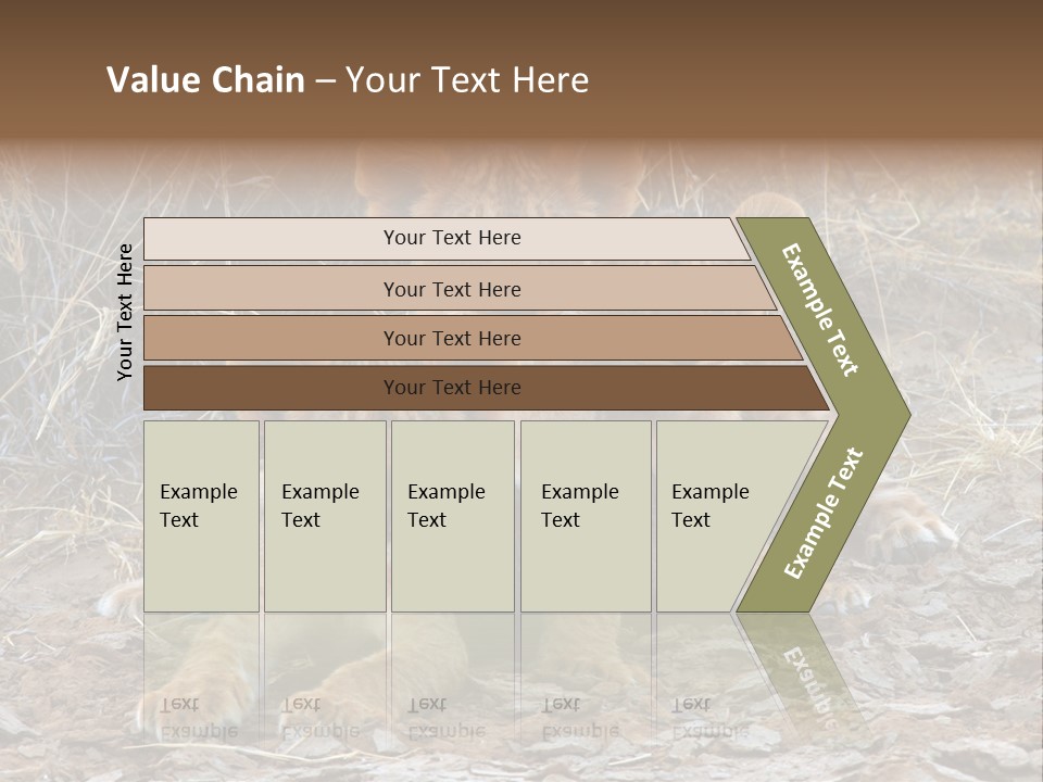Jump Isolated Bay PowerPoint Template