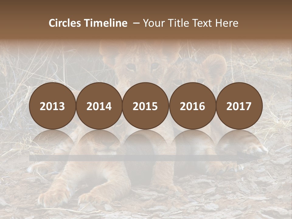 Jump Isolated Bay PowerPoint Template