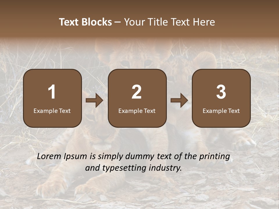 Jump Isolated Bay PowerPoint Template