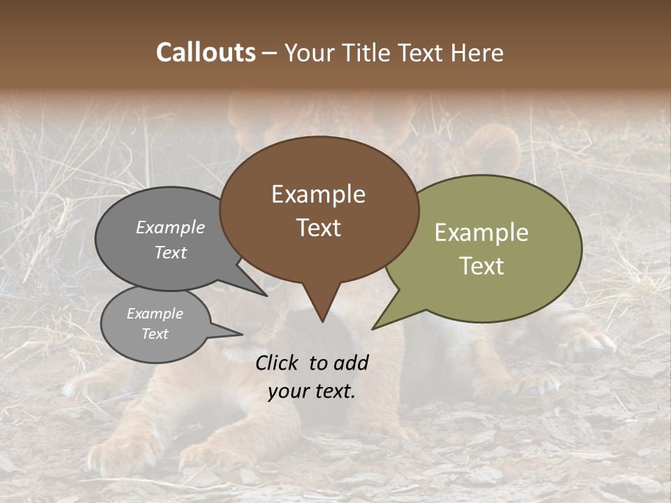 Jump Isolated Bay PowerPoint Template