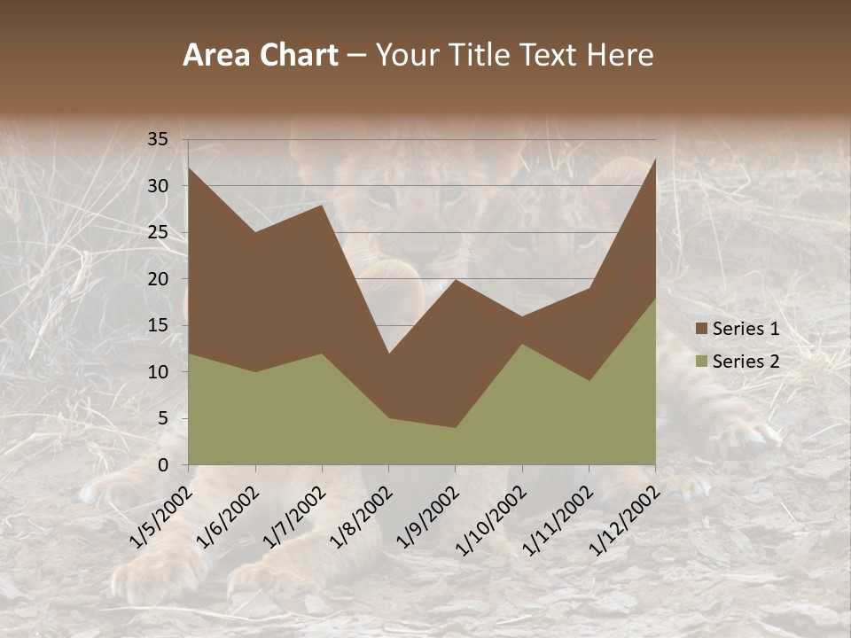 Jump Isolated Bay PowerPoint Template