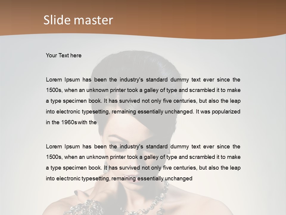 Horse Chestnut Equestrian PowerPoint Template