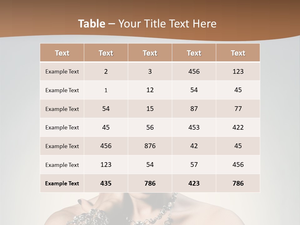 Horse Chestnut Equestrian PowerPoint Template