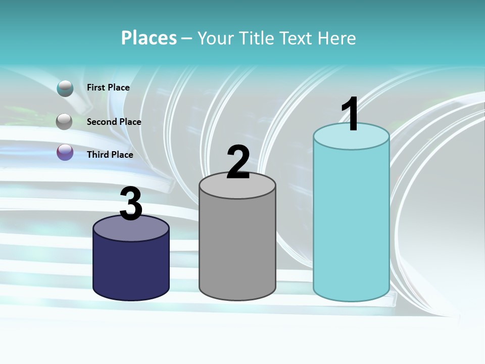 White Arabian Isolated PowerPoint Template