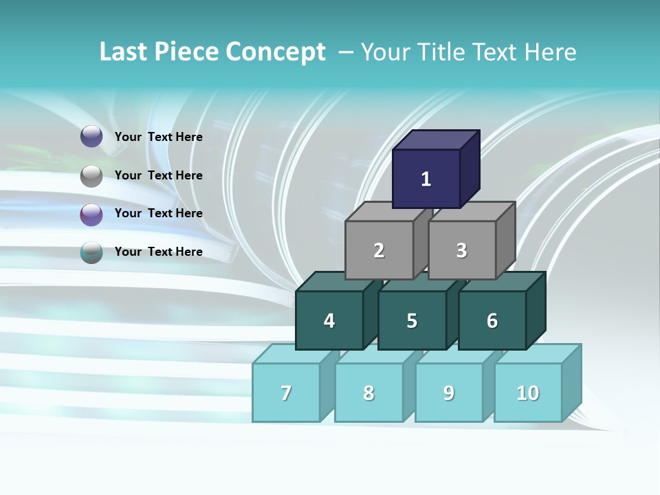 White Arabian Isolated PowerPoint Template