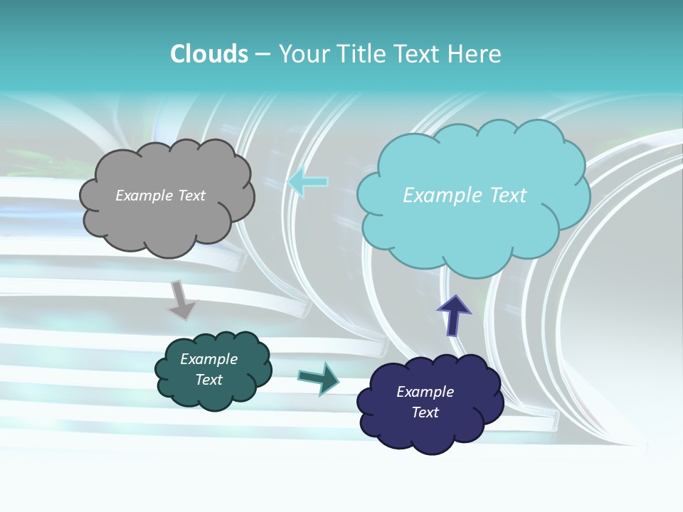 White Arabian Isolated PowerPoint Template