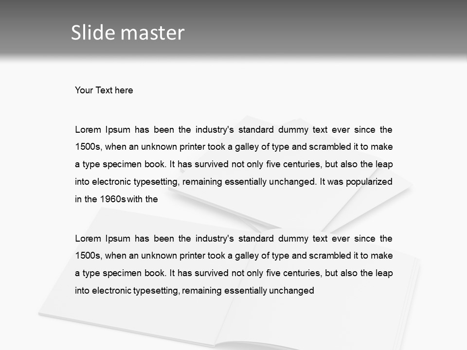 Active Summer Dapple PowerPoint Template