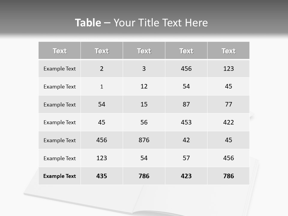 Active Summer Dapple PowerPoint Template