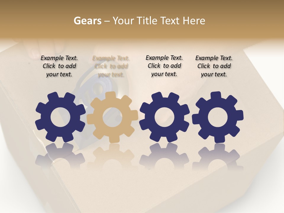 Red Equestrian Chestnut PowerPoint Template