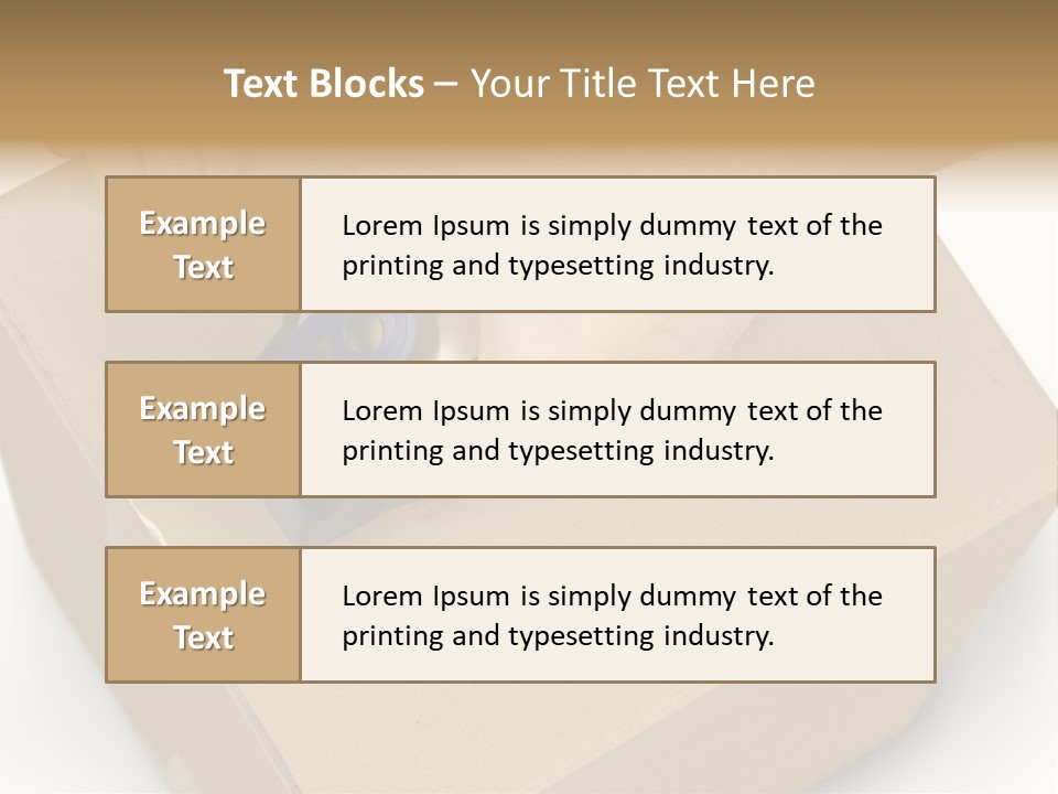 Red Equestrian Chestnut PowerPoint Template