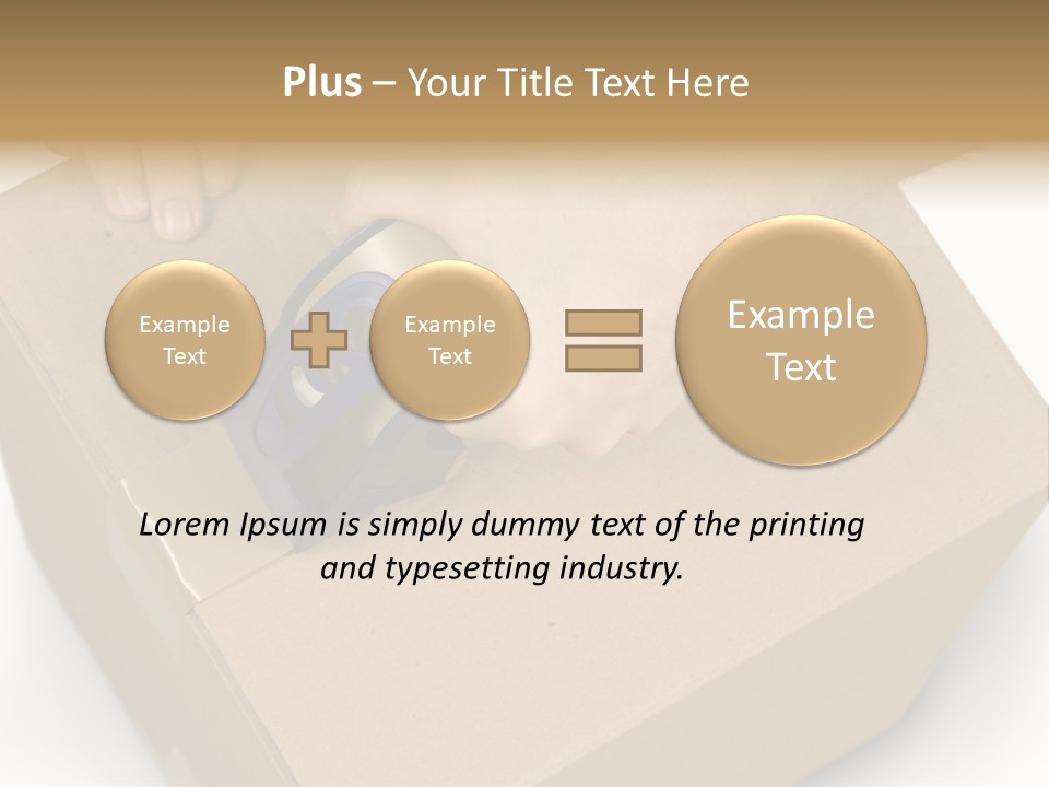 Red Equestrian Chestnut PowerPoint Template
