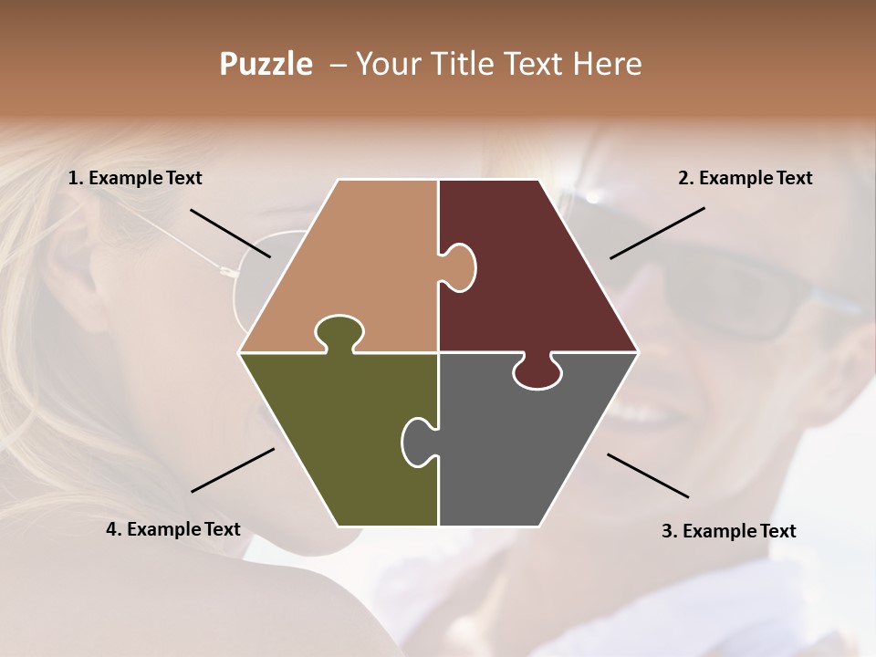 Animal Stallion Color PowerPoint Template