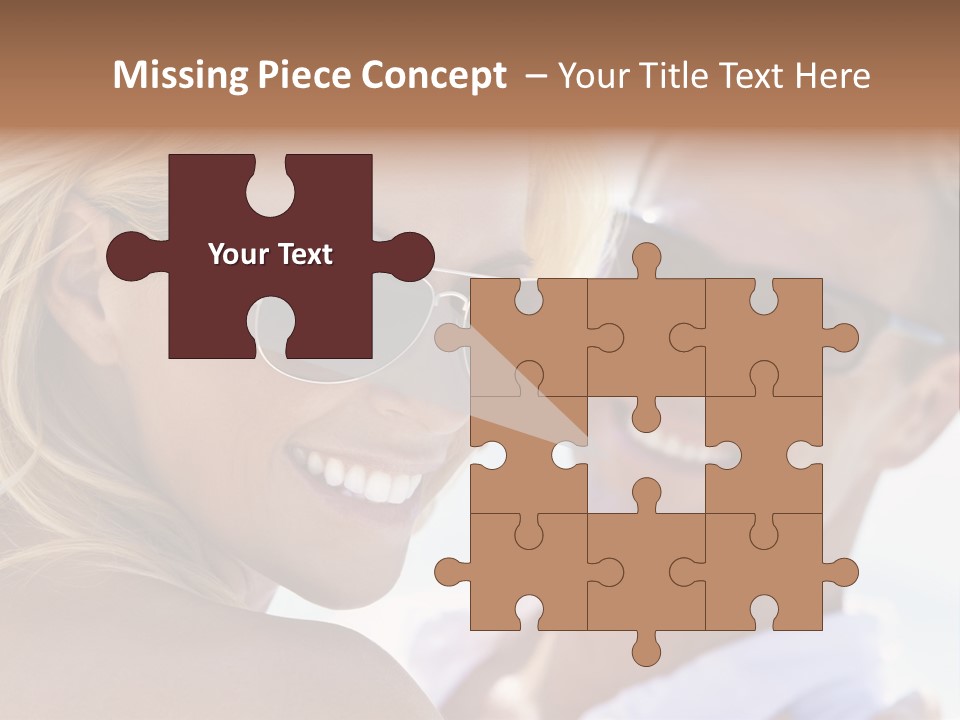 Animal Stallion Color PowerPoint Template