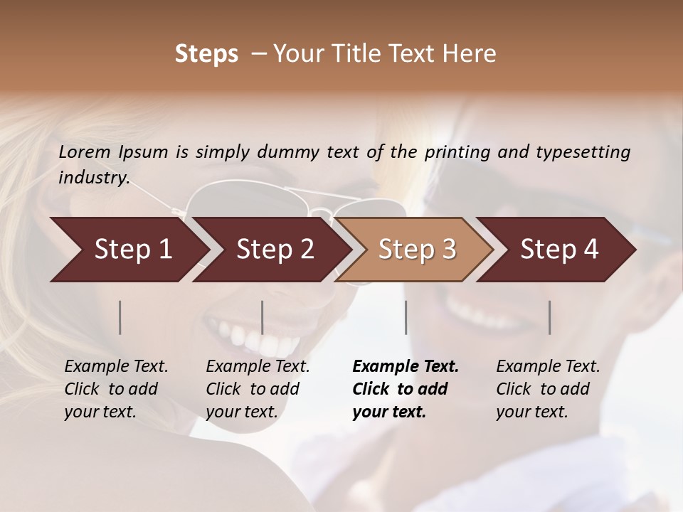 Animal Stallion Color PowerPoint Template