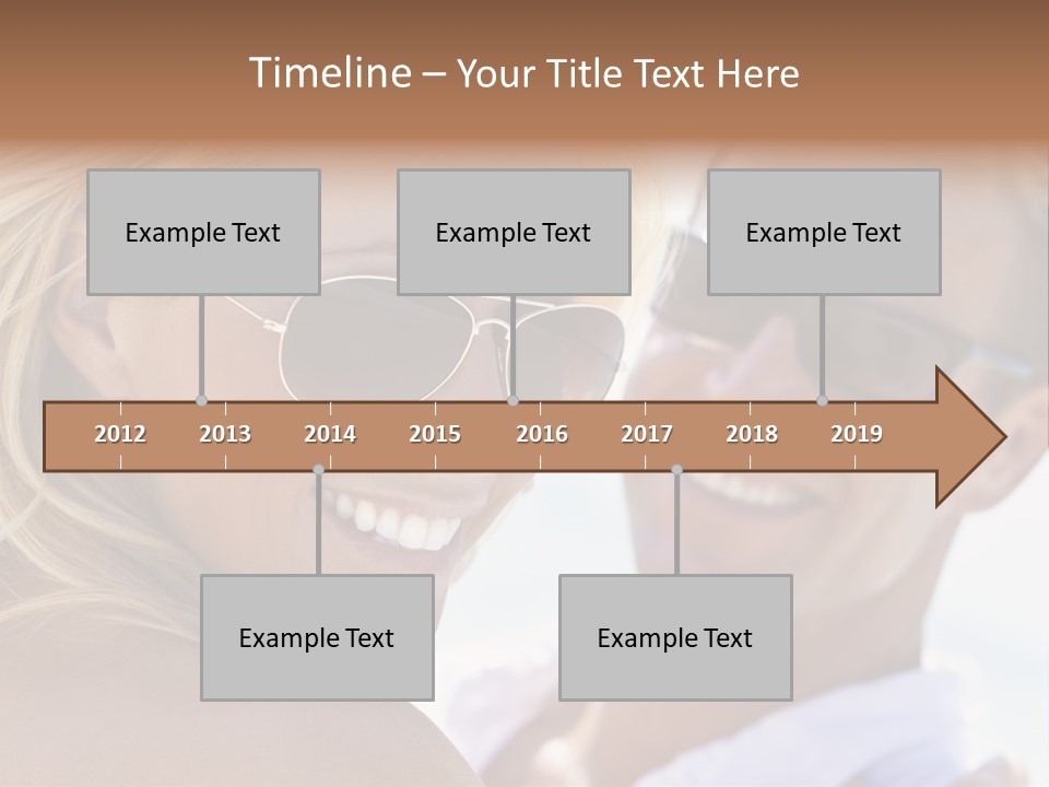 Animal Stallion Color PowerPoint Template