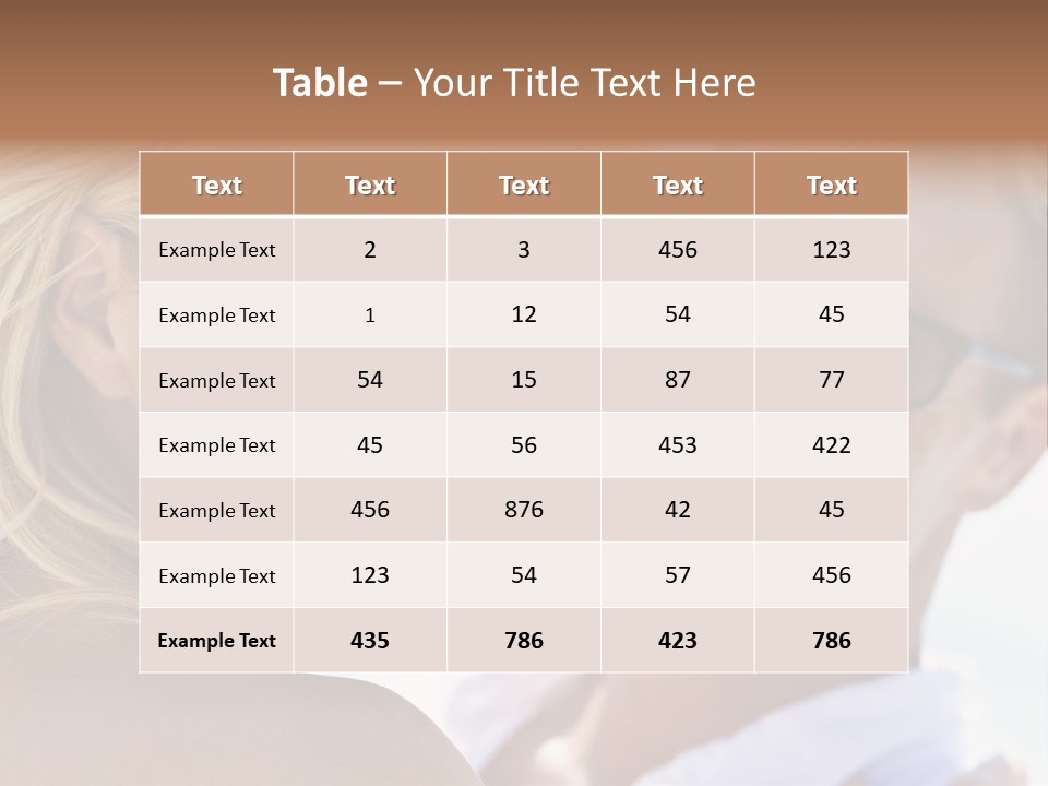 Animal Stallion Color PowerPoint Template