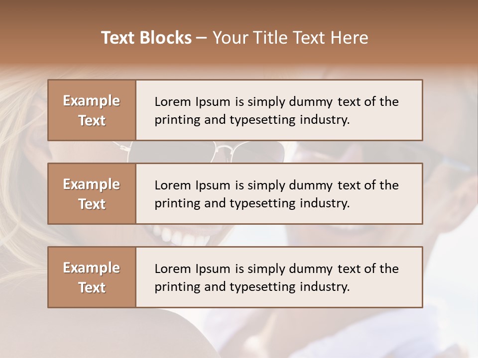 Animal Stallion Color PowerPoint Template