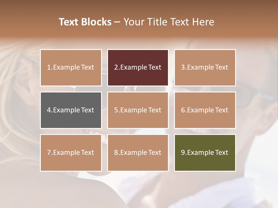 Animal Stallion Color PowerPoint Template