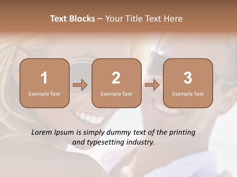 Animal Stallion Color PowerPoint Template