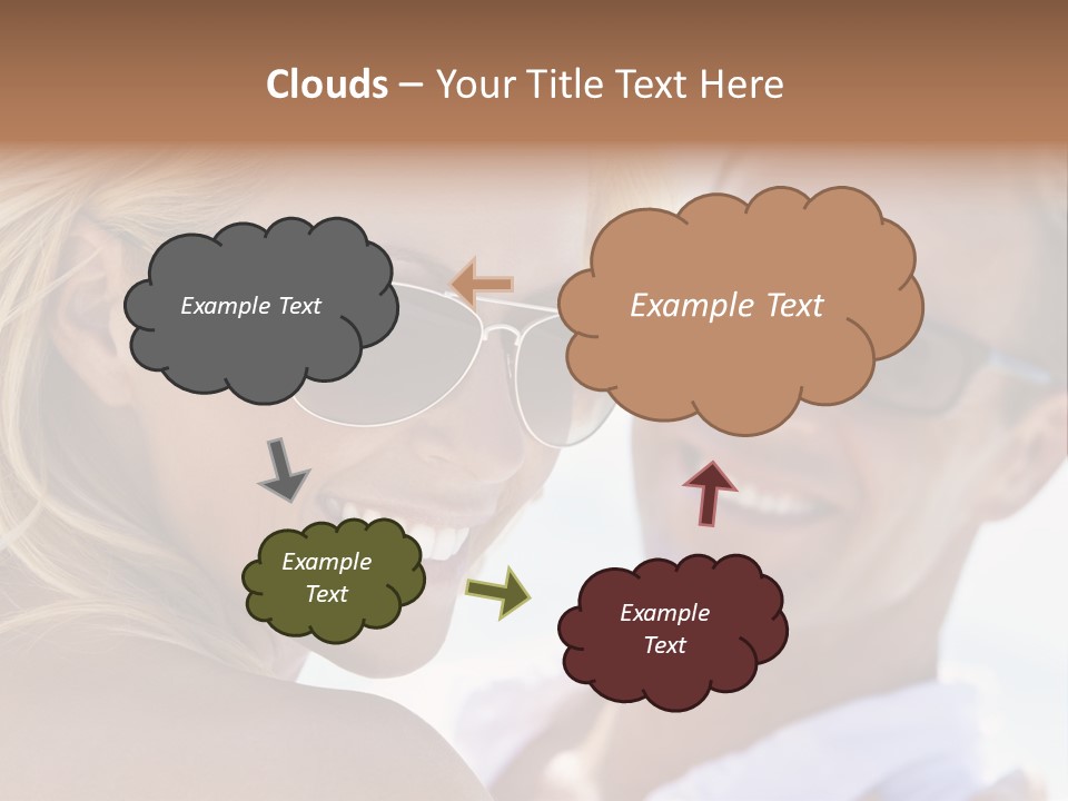 Animal Stallion Color PowerPoint Template