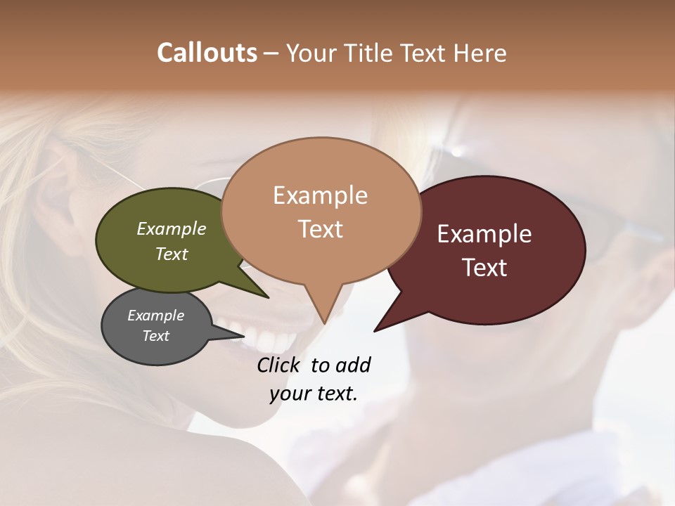 Animal Stallion Color PowerPoint Template