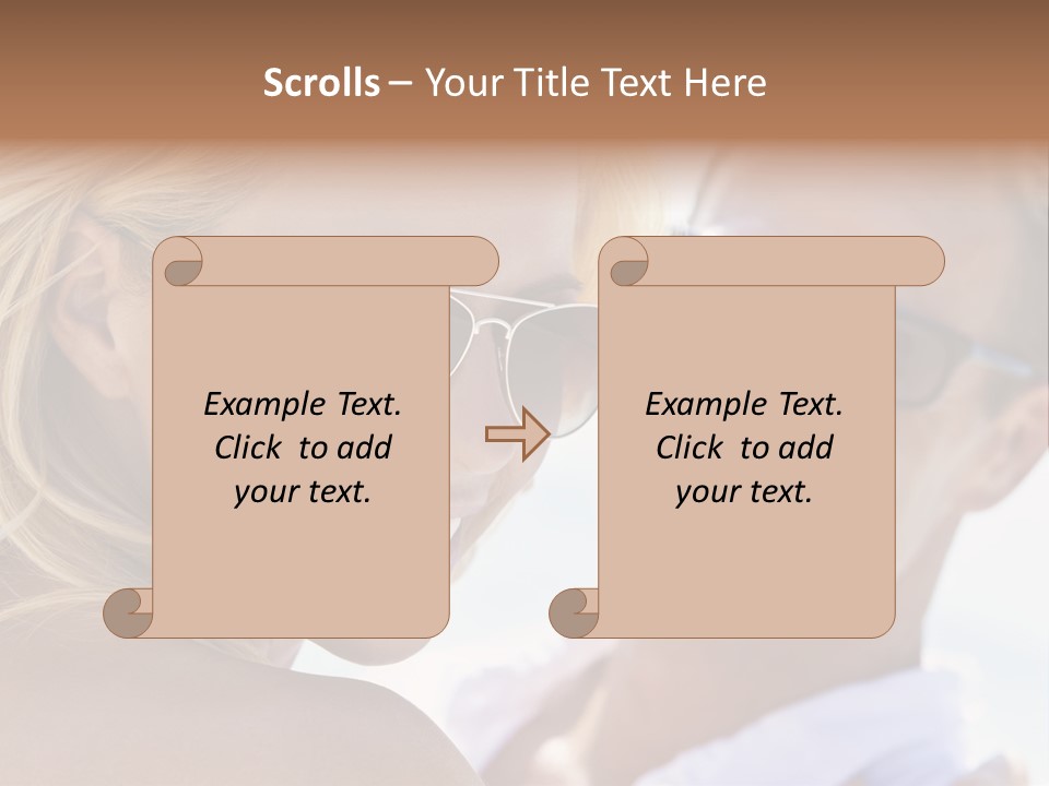 Animal Stallion Color PowerPoint Template