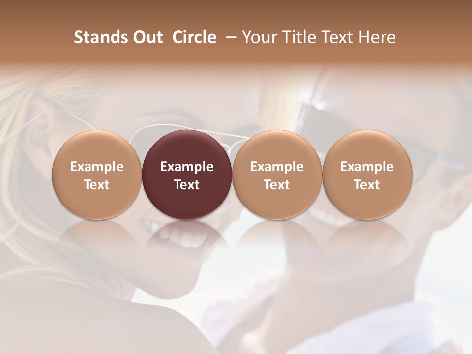 Animal Stallion Color PowerPoint Template