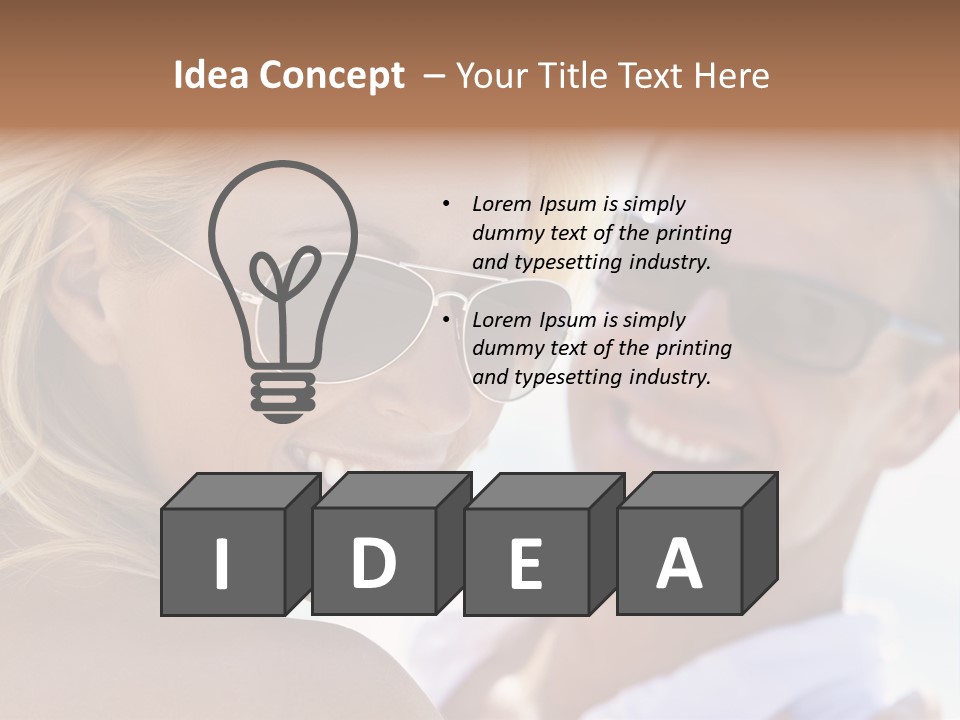 Animal Stallion Color PowerPoint Template