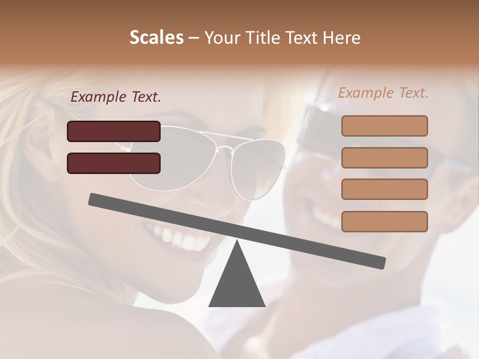 Animal Stallion Color PowerPoint Template