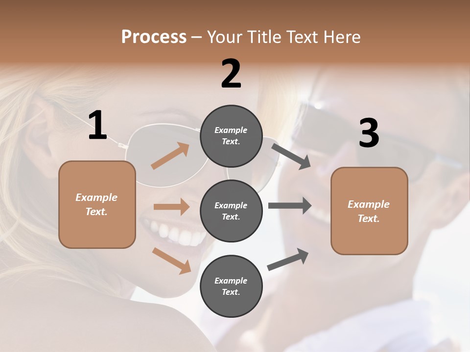 Animal Stallion Color PowerPoint Template