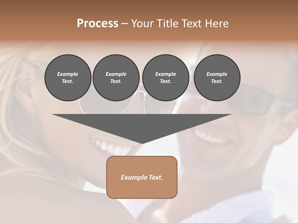 Animal Stallion Color PowerPoint Template