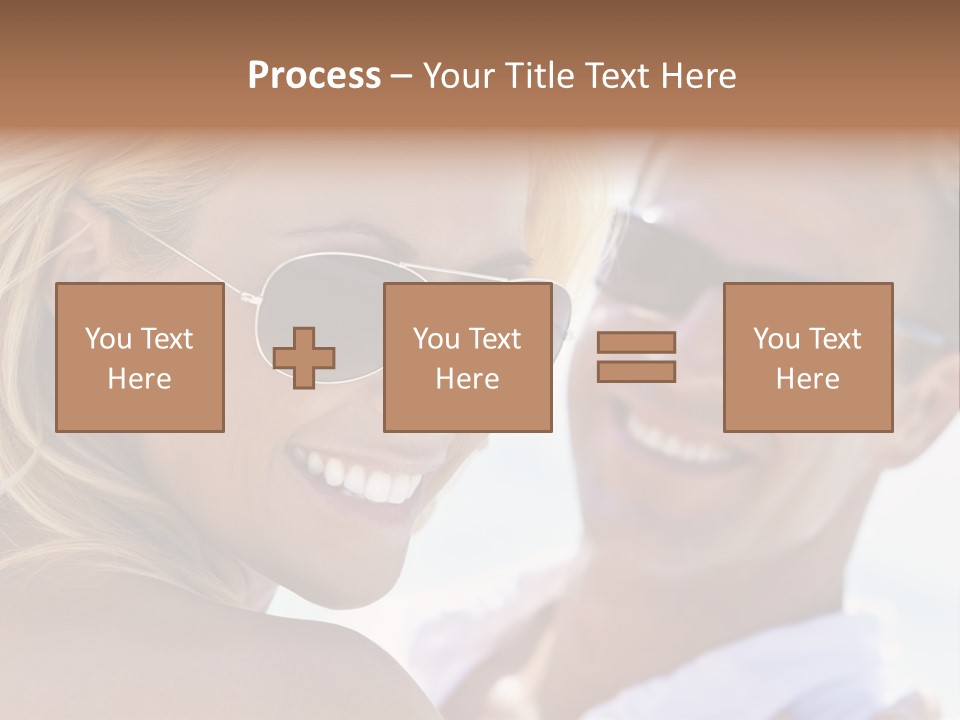 Animal Stallion Color PowerPoint Template