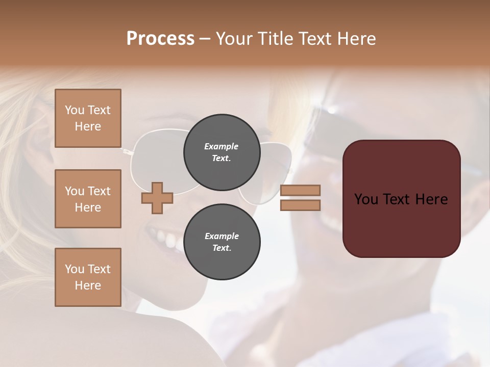 Animal Stallion Color PowerPoint Template