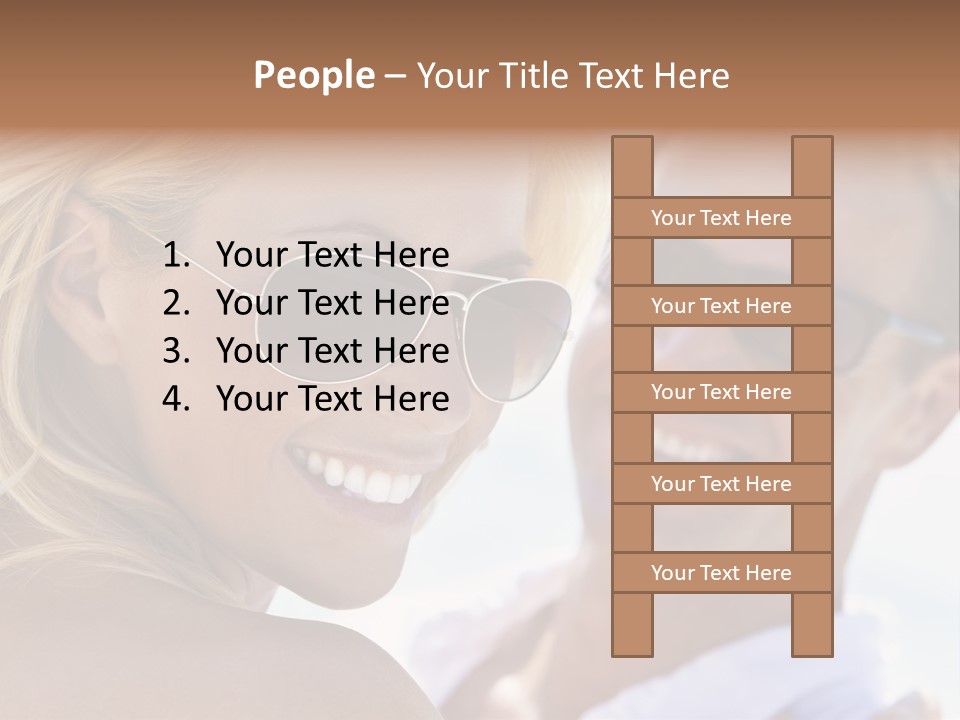 Animal Stallion Color PowerPoint Template