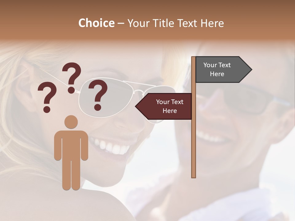 Animal Stallion Color PowerPoint Template