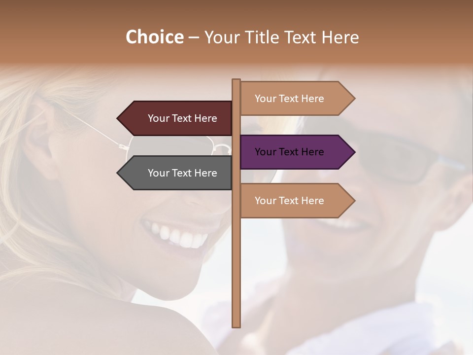 Animal Stallion Color PowerPoint Template