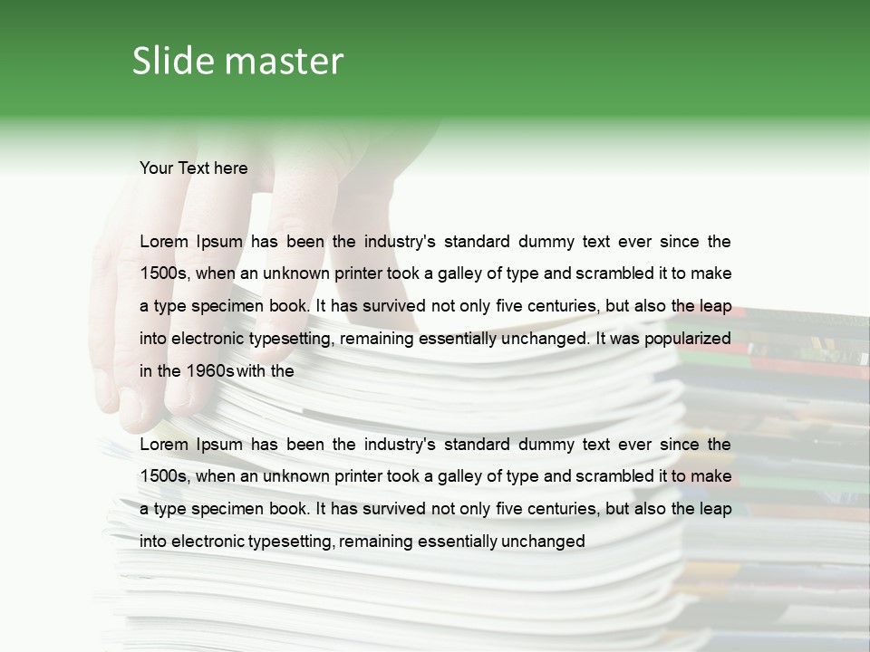 Color Jump Active PowerPoint Template