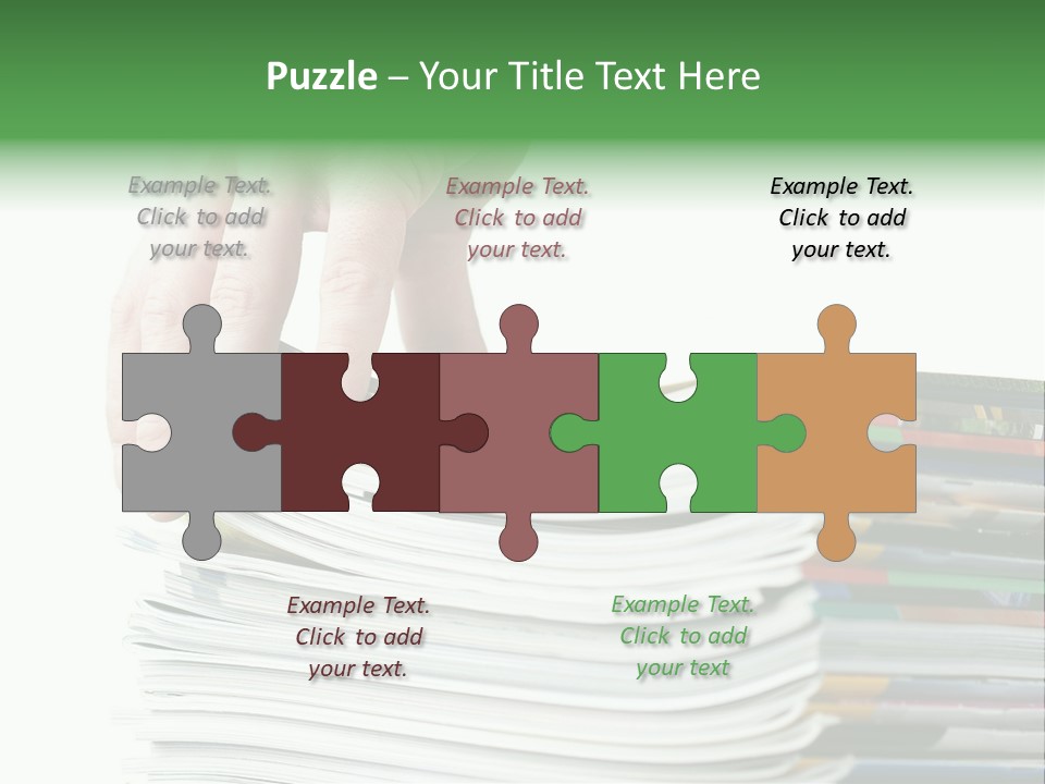 Color Jump Active PowerPoint Template