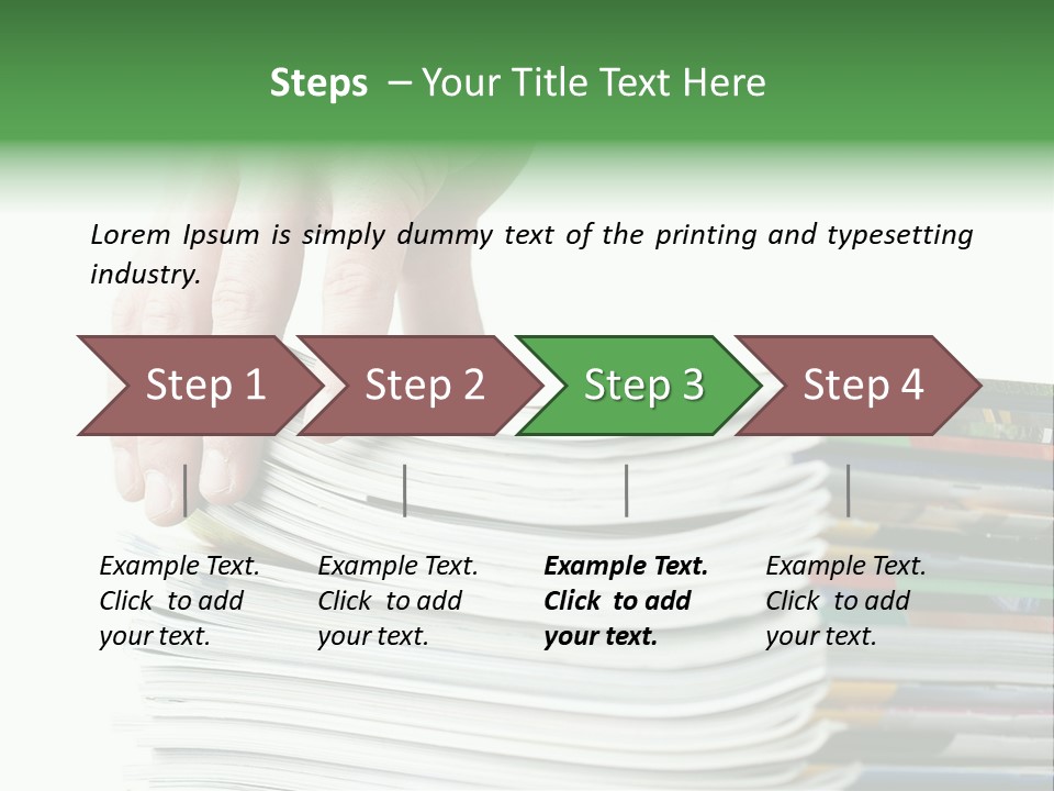 Color Jump Active PowerPoint Template